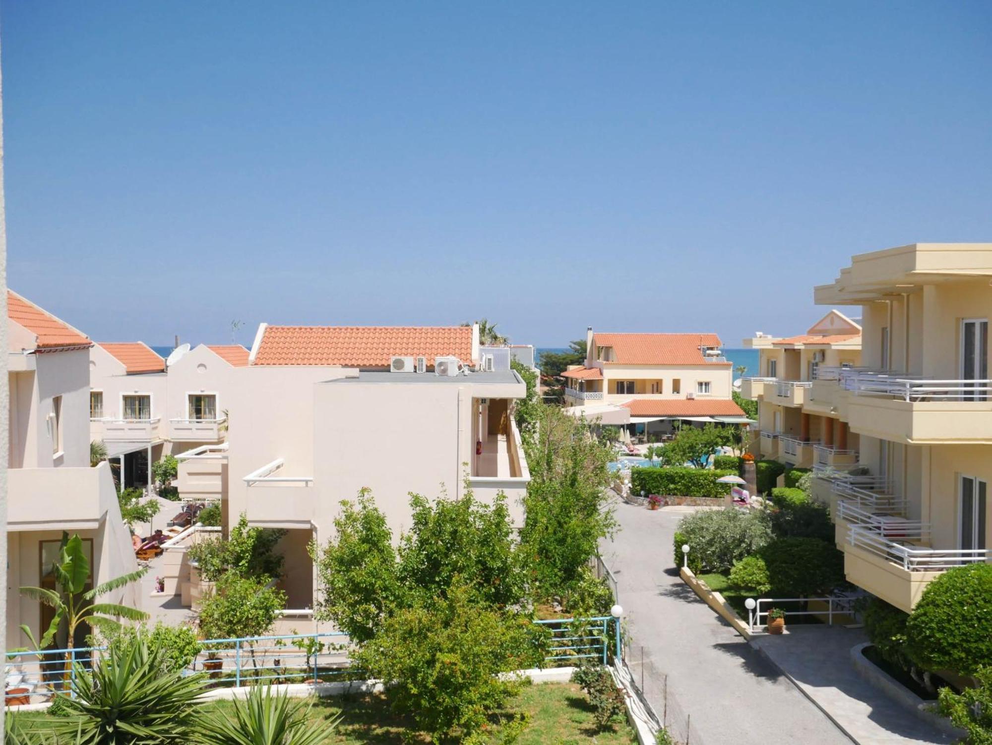 Litinas Apartments With Pool Agia Marina Eksteriør billede